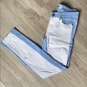PAIGE Two-toned Monica Jeans